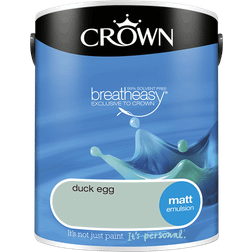Crown Walls & Ceilings Matt Emulsion Duck Egg Wall Paint, Ceiling Paint