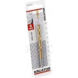 Kreator HSS-Tin metalbor 6,0 mm