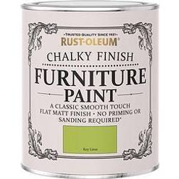 Rust-Oleum Chalky Paint Key Lime 0.75L