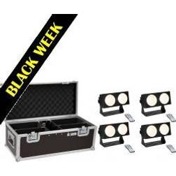 EUROLITE Set 4x LED CBB-2 COB WW Bar Case