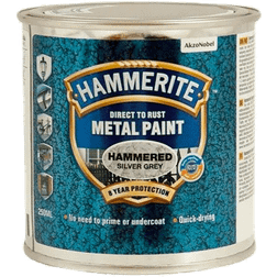 Hammerite Effekt Metalmaling Hvid