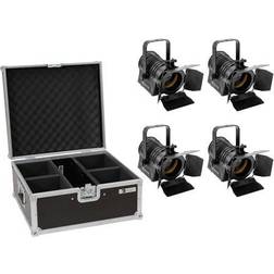 Eurolite Set 4x AKKU THA-20PC TRC Theater-Spot bk Case