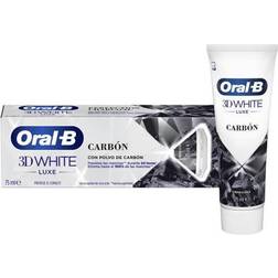 Oral-B 3D White Luxe Pasta Dentífrica Carbón 75 ml