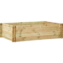 vidaXL Raised Bed Planter Box 100x150x40cm