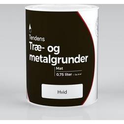 Tendens træ- og metalgrunder Hvid