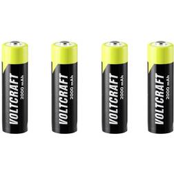 Voltcraft Endurance Batteria ricaricabile Stilo (AA) NiMH 2000 mAh 1.2 V 4 pz