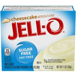 Jell-O Instant Cheesecake Sugar-Free Fat Free Pudding & Pie