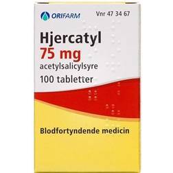 Hjercatyl 75 mg Håndkøb, apoteksforbeholdt