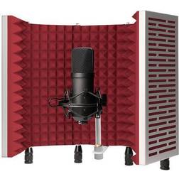 Technical Pro 5-Panel Professional Vocal Microphone Isolation Shield