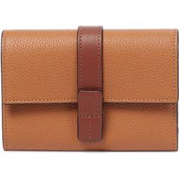 Loewe Small vertical wallet - Light Caramel/Pecan