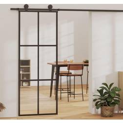 vidaXL Sliding door with ESG Skydedør Klart glas (x)
