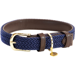 Kentucky Hundhalsband Fätad Nylon Marinblå M 50cm