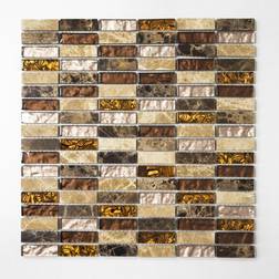 HUH Mosaik glas med natursten XCM SM18 30x30cm