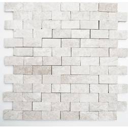 HUH Mosaik Natursten Boticino Marble 3D Brick Pris Per Ark