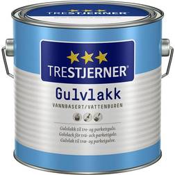 Trestjerner Floor varnish Water Based Träskydd Transparent 3L