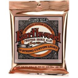 Ernie Ball 2152 Earthwood Phosphor Bronze Custom Light