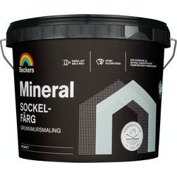 Beckers Mineral Silikatfärg Svart 3L