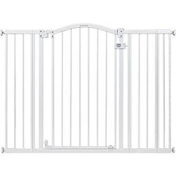 Summer Extra Tall & Wide Safety Dog Gate, White, 33393Z