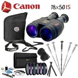 Canon 8x50 is Image Stabilized Binocular Advanced Bundle