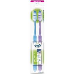 Tom's of Maine s Naturally Clean Toothbrush Twin Pack