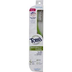 Tom's of Maine s Naturally Clean Toothbrush Medium 1.0 CT