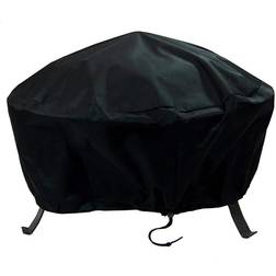 Sunnydaze Decor 60 in. Black Durable Weather-Resistant Pit