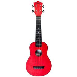 Flight Red Soprano Ukulele