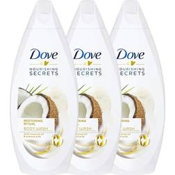 Dove Restoring Ritual Body Wash Coconut Oil Almond Milk Gel