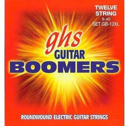 GHS GB-12XL Jeu de 12 cordes Boomers guitare électrique Extra Light 09-40