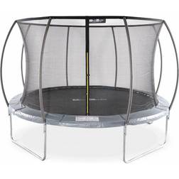 Sweeek Alice's Garden Tappeto elastico con rete di protezione interna, 370cm