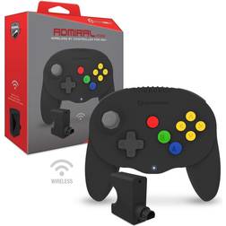 Hyperkin "Admiral" Premium BT Controller for N64 (Black) Nintendo 64