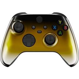 Wireless Controller for Microsoft Series X/S & One Custom Soft Touch Feel Custom Series X/S Controller (X/S Gold Fade)