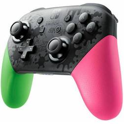 Nintendo Switch Pro Controller Splatoon 2 Edition Ships from USA Green Pink