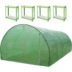 Polytunnel Fenêtres 25 mm 6 m x 2 m