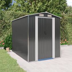 vidaXL Garden Shed Anthracite 192x274x223 Steel (Gebäudefläche )