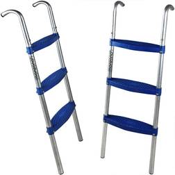 Deuba Monzana Trampolinleiter 110 cm 3 Stufen Blau