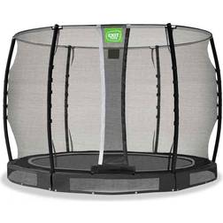 Exit Toys Allure Classic Bodentrampolin mit Sicherheitsnetz Ø 305 cm schwarz