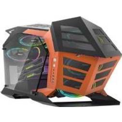 Darkflash K1 computer case (black and orange)