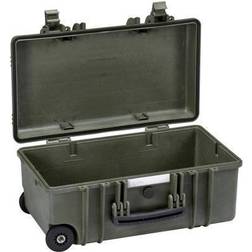 Explorer Cases 5122 GE Waterproof Dustproof Multi-Purpose Protective Case Empty, with Wheels, Military Green