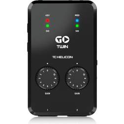 TC-Helicon GO TWIN 2-Channel High-Definition Audio/MIDI Interface