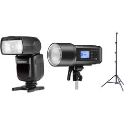 Flashpoint XPLOR 600 PRO TTL R2 Monolight with Zoom Li-ion Speedlite For Nikon