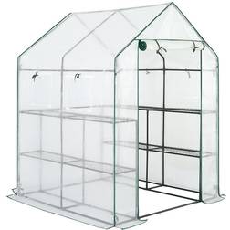 Greenhouse PE 5x5ft with 3