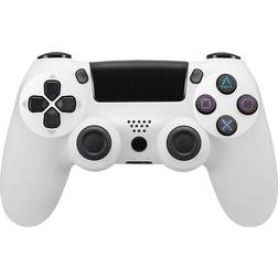 INF Trådløs controller til PS4 Hvid/Sort