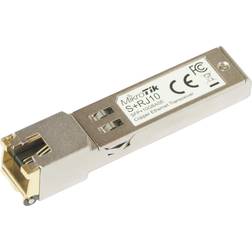 Mikrotik S+RJ10 Netzwerk-Sende-Empfangsmodul 10000 Mbit/s SFP+ SFP+ Metall 1 Stück