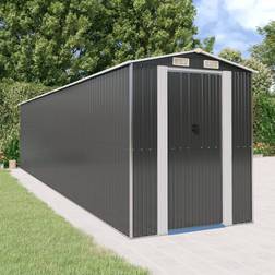 vidaXL Garden Shed Anthracite