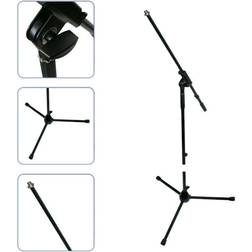 Loops 2x ADJUSTABLE MIC/MICROPHONE CLIP HOLDER STAND REMOVABLE Boom Arm