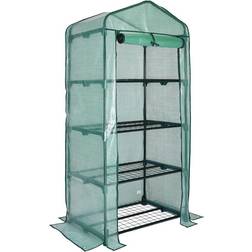 Gardebruk Greenhouse PE 2x2ft with 4