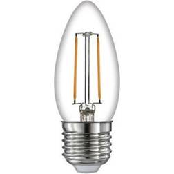 TimeLED LED Candle Filament 4W Dimmable Bulb E27 WW