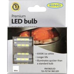 Ring LED Bulb 12V P21W 6000K-LED Long Life RW382LED