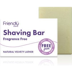 Friendly Soap Shaving Bar Fragrance Free jabón natural para el afeitado sin perfumesin perfumesin perfumesin perfume 95 g